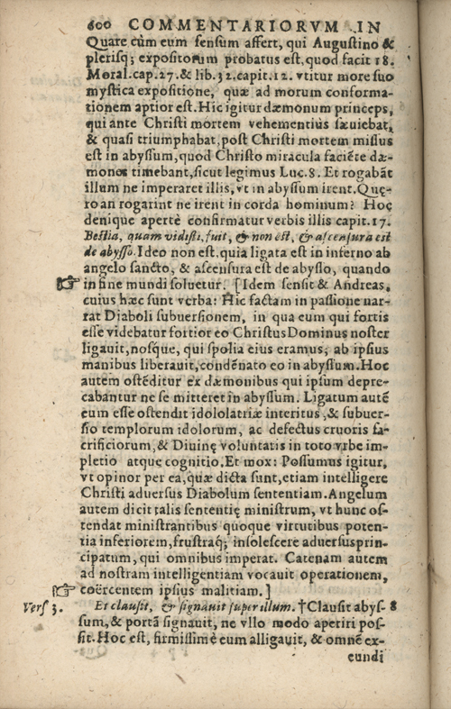 In sacram beati Ioannis Apostoli and Evangelistae Apocalypsin Commentarii by Francisci Riberae, Presbyteri Societatis Iesu, 1602 edition in Latin - read online free