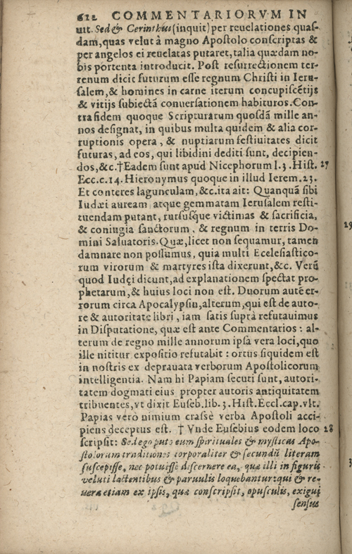 In sacram beati Ioannis Apostoli and Evangelistae Apocalypsin Commentarii by Francisci Riberae, Presbyteri Societatis Iesu, 1602 edition in Latin - read online free
