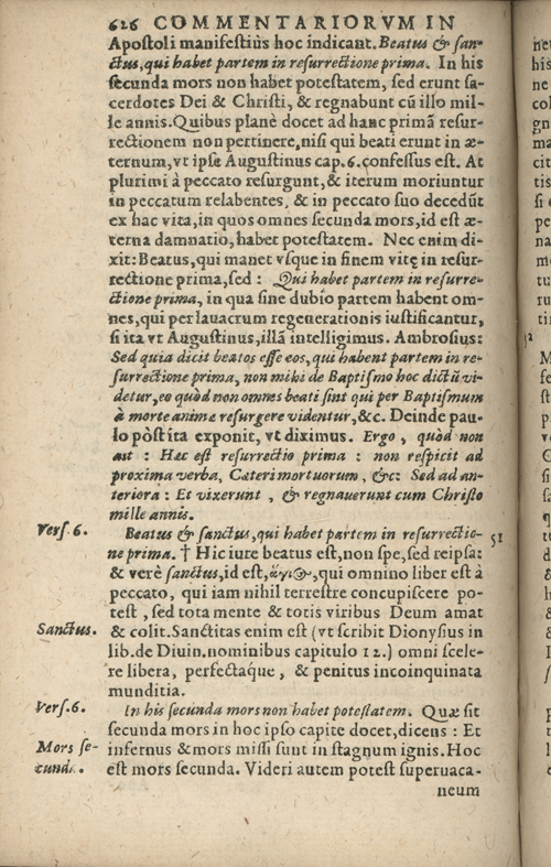 In sacram beati Ioannis Apostoli and Evangelistae Apocalypsin Commentarii by Francisci Riberae, Presbyteri Societatis Iesu, 1602 edition in Latin - read online free