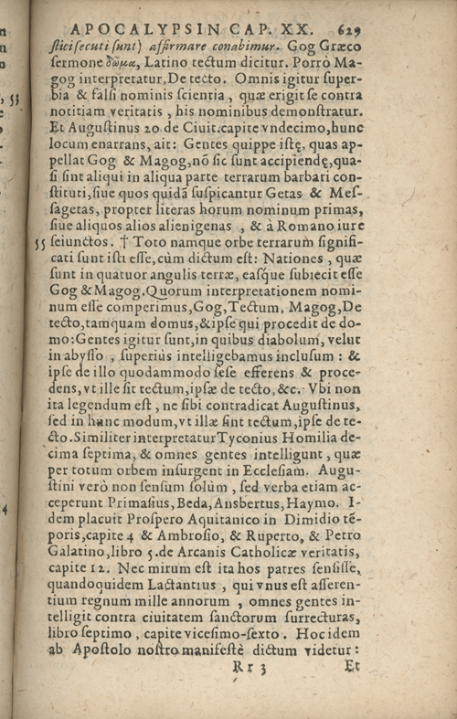 In sacram beati Ioannis Apostoli and Evangelistae Apocalypsin Commentarii by Francisci Riberae, Presbyteri Societatis Iesu, 1602 edition in Latin - read online free
