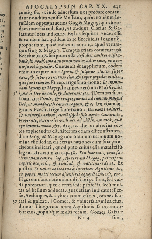 In sacram beati Ioannis Apostoli and Evangelistae Apocalypsin Commentarii by Francisci Riberae, Presbyteri Societatis Iesu, 1602 edition in Latin - read online free