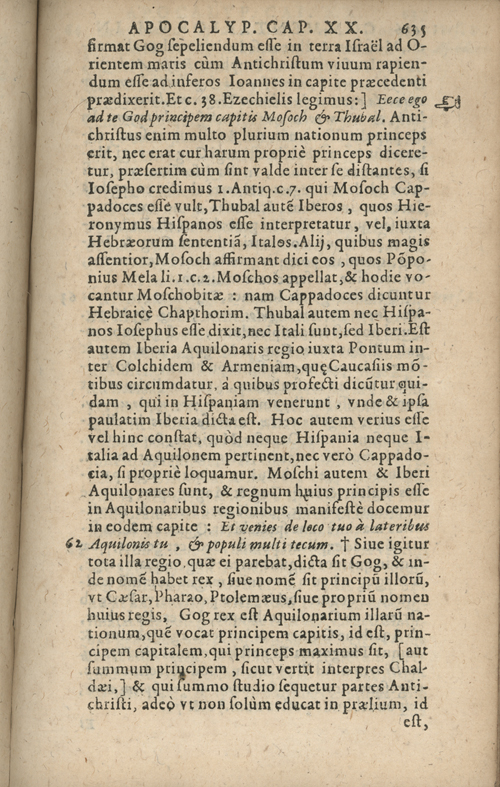 In sacram beati Ioannis Apostoli and Evangelistae Apocalypsin Commentarii by Francisci Riberae, Presbyteri Societatis Iesu, 1602 edition in Latin - read online free