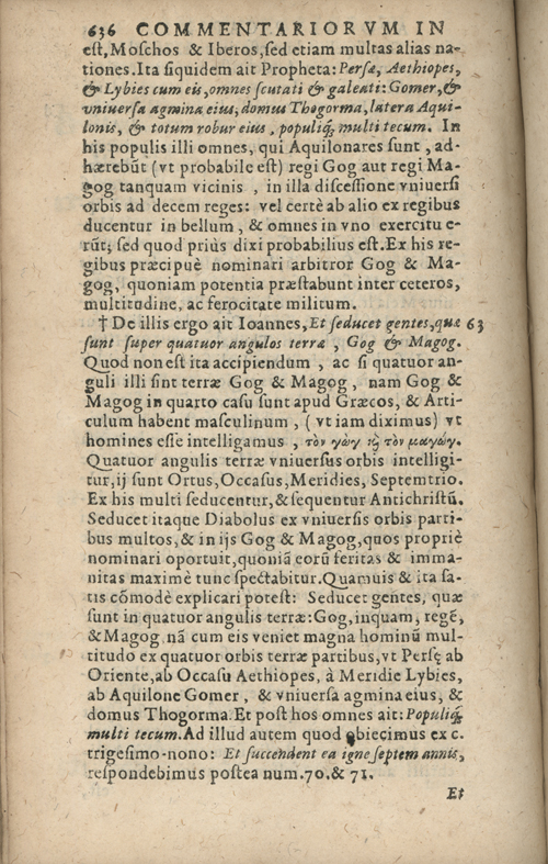 In sacram beati Ioannis Apostoli and Evangelistae Apocalypsin Commentarii by Francisci Riberae, Presbyteri Societatis Iesu, 1602 edition in Latin - read online free