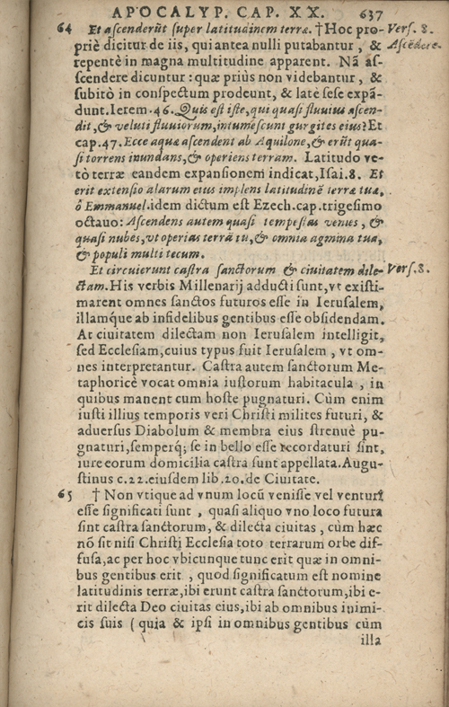 In sacram beati Ioannis Apostoli and Evangelistae Apocalypsin Commentarii by Francisci Riberae, Presbyteri Societatis Iesu, 1602 edition in Latin - read online free