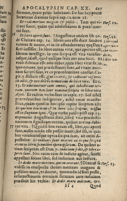 In sacram beati Ioannis Apostoli and Evangelistae Apocalypsin Commentarii by Francisci Riberae, Presbyteri Societatis Iesu, 1602 edition in Latin - read online free
