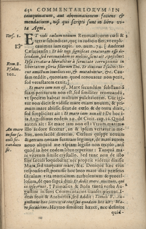 In sacram beati Ioannis Apostoli and Evangelistae Apocalypsin Commentarii by Francisci Riberae, Presbyteri Societatis Iesu, 1602 edition in Latin - read online free