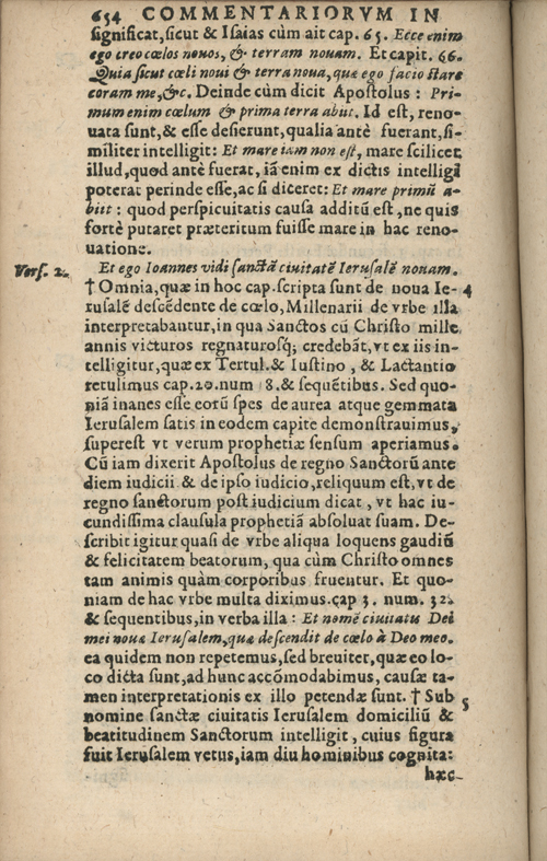 In sacram beati Ioannis Apostoli and Evangelistae Apocalypsin Commentarii by Francisci Riberae, Presbyteri Societatis Iesu, 1602 edition in Latin - read online free