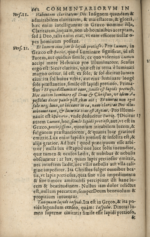 In sacram beati Ioannis Apostoli and Evangelistae Apocalypsin Commentarii by Francisci Riberae, Presbyteri Societatis Iesu, 1602 edition in Latin - read online free