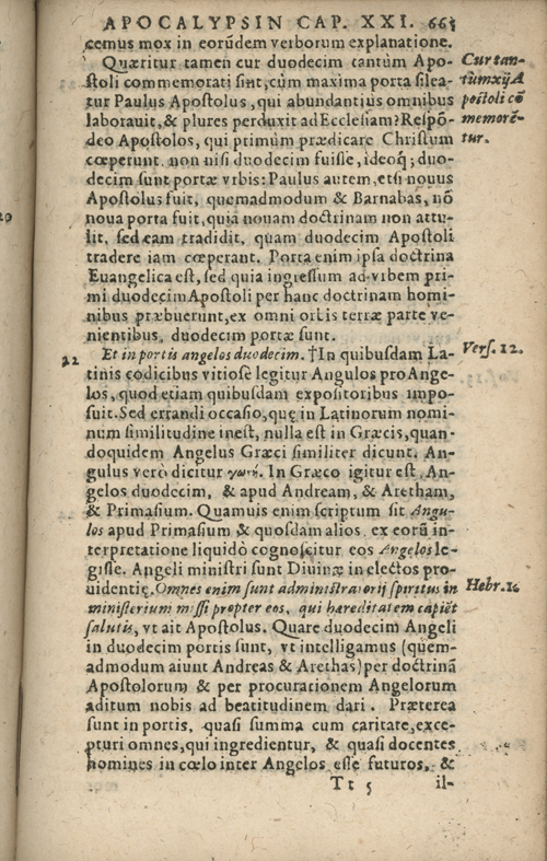 In sacram beati Ioannis Apostoli and Evangelistae Apocalypsin Commentarii by Francisci Riberae, Presbyteri Societatis Iesu, 1602 edition in Latin - read online free