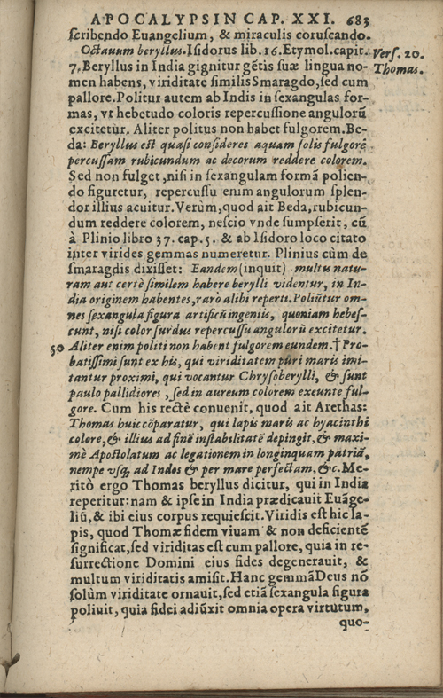 In sacram beati Ioannis Apostoli and Evangelistae Apocalypsin Commentarii by Francisci Riberae, Presbyteri Societatis Iesu, 1602 edition in Latin - read online free