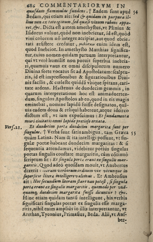 In sacram beati Ioannis Apostoli and Evangelistae Apocalypsin Commentarii by Francisci Riberae, Presbyteri Societatis Iesu, 1602 edition in Latin - read online free