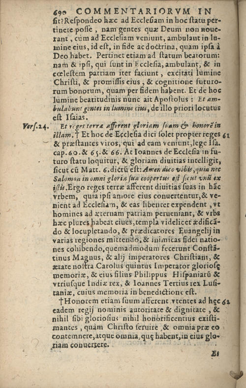 In sacram beati Ioannis Apostoli and Evangelistae Apocalypsin Commentarii by Francisci Riberae, Presbyteri Societatis Iesu, 1602 edition in Latin - read online free
