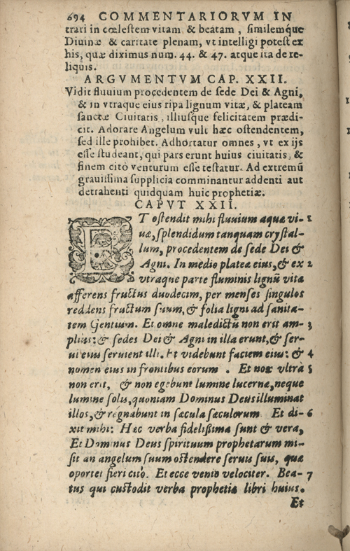 In sacram beati Ioannis Apostoli and Evangelistae Apocalypsin Commentarii by Francisci Riberae, Presbyteri Societatis Iesu, 1602 edition in Latin - read online free