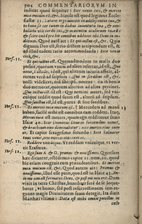 In sacram beati Ioannis Apostoli and Evangelistae Apocalypsin Commentarii by Francisci Riberae, Presbyteri Societatis Iesu, 1602 edition in Latin - read online free