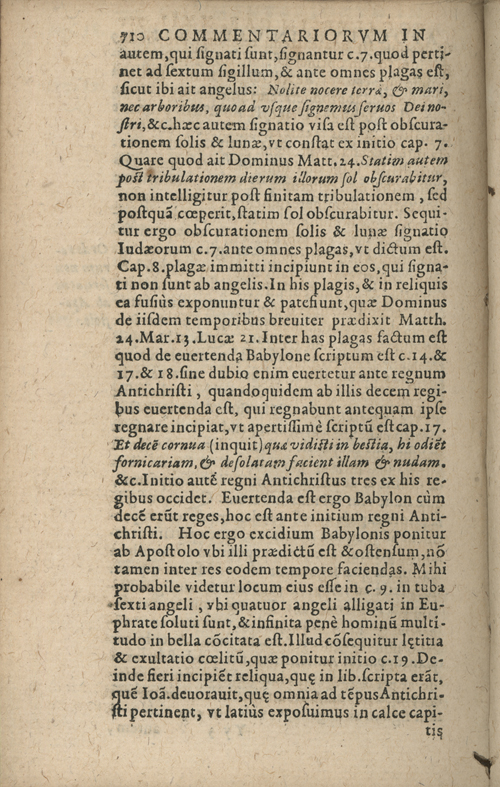 In sacram beati Ioannis Apostoli and Evangelistae Apocalypsin Commentarii by Francisci Riberae, Presbyteri Societatis Iesu, 1602 edition in Latin - read online free