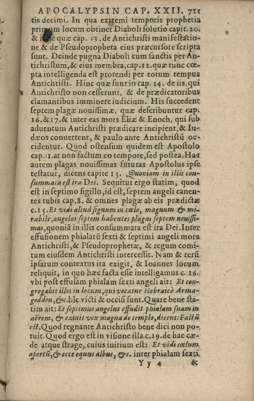 In sacram beati Ioannis Apostoli and Evangelistae Apocalypsin Commentarii by Francisci Riberae, Presbyteri Societatis Iesu, 1602 edition in Latin - read online free