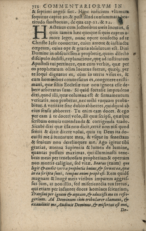 In sacram beati Ioannis Apostoli and Evangelistae Apocalypsin Commentarii by Francisci Riberae, Presbyteri Societatis Iesu, 1602 edition in Latin - read online free