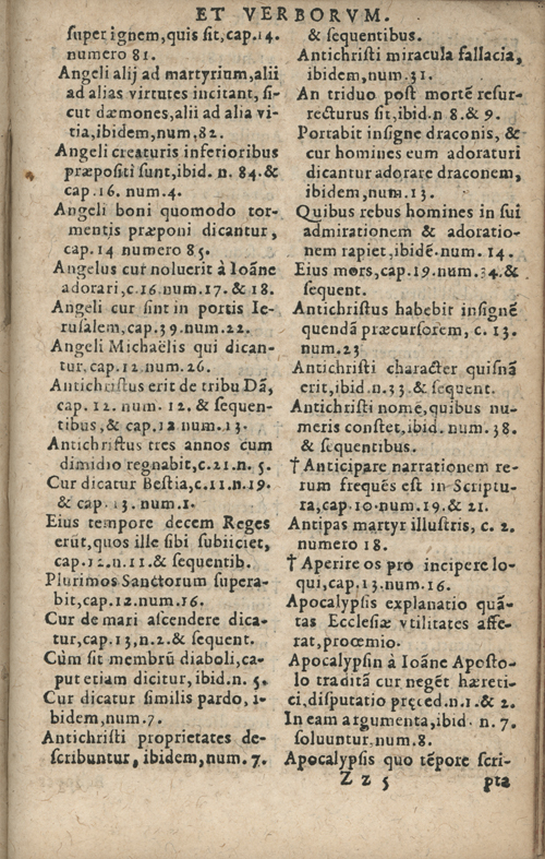 In sacram beati Ioannis Apostoli and Evangelistae Apocalypsin Commentarii by Francisci Riberae, Presbyteri Societatis Iesu, 1602 edition in Latin - read online free
