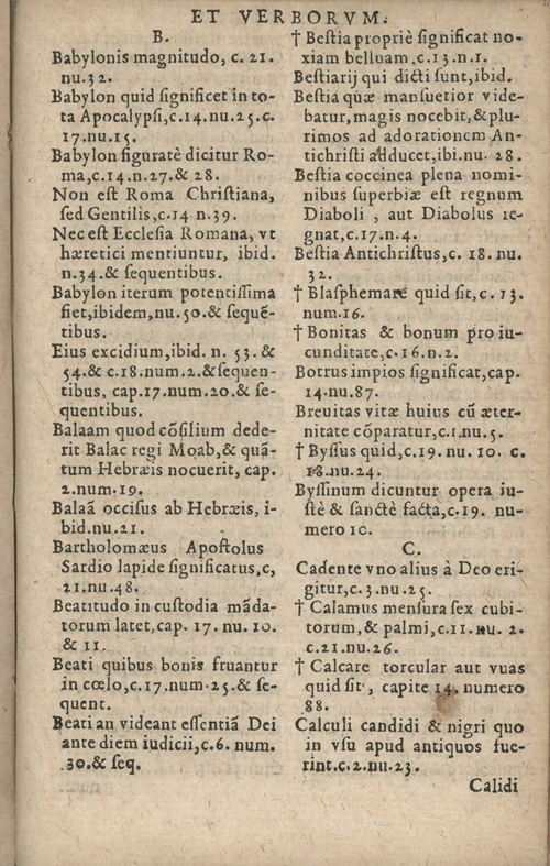 In sacram beati Ioannis Apostoli and Evangelistae Apocalypsin Commentarii by Francisci Riberae, Presbyteri Societatis Iesu, 1602 edition in Latin - read online free