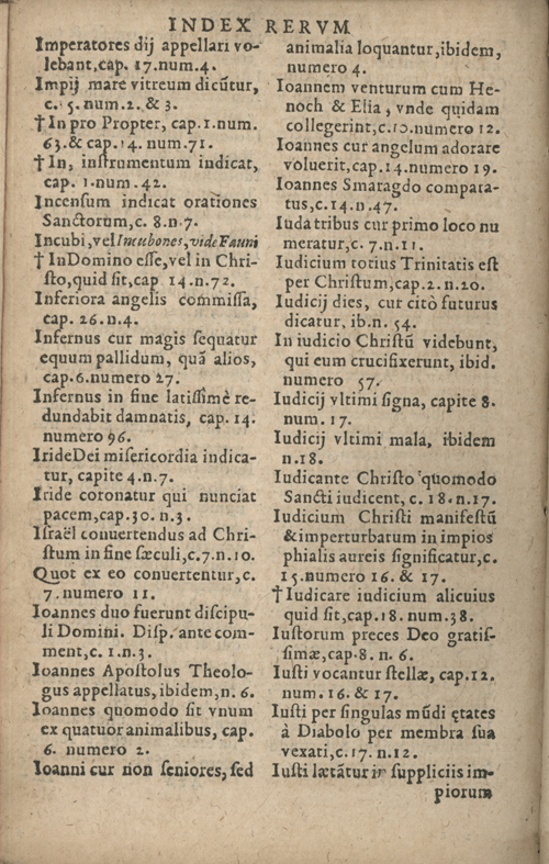 In sacram beati Ioannis Apostoli and Evangelistae Apocalypsin Commentarii by Francisci Riberae, Presbyteri Societatis Iesu, 1602 edition in Latin - read online free