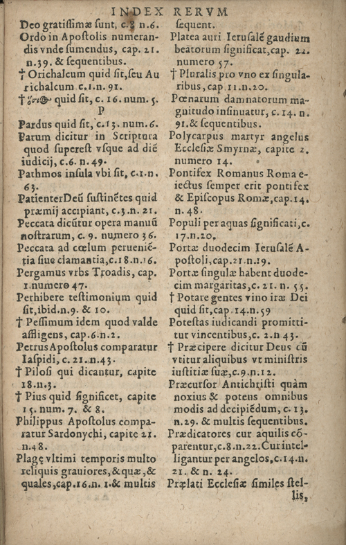 In sacram beati Ioannis Apostoli and Evangelistae Apocalypsin Commentarii by Francisci Riberae, Presbyteri Societatis Iesu, 1602 edition in Latin - read online free