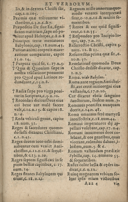 In sacram beati Ioannis Apostoli and Evangelistae Apocalypsin Commentarii by Francisci Riberae, Presbyteri Societatis Iesu, 1602 edition in Latin - read online free