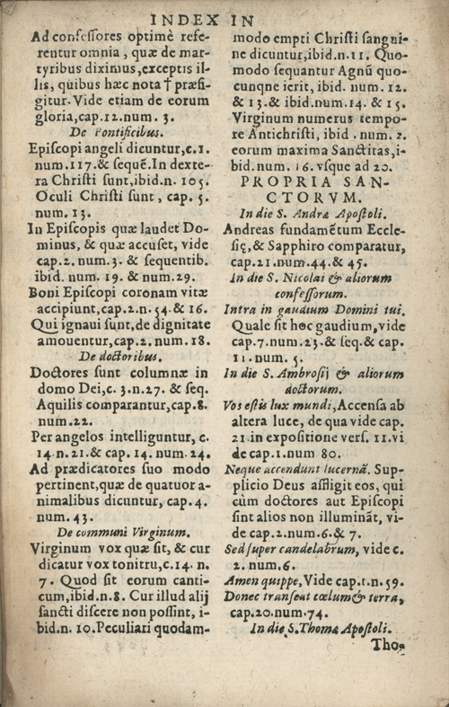 In sacram beati Ioannis Apostoli and Evangelistae Apocalypsin Commentarii by Francisci Riberae, Presbyteri Societatis Iesu, 1602 edition in Latin - read online free