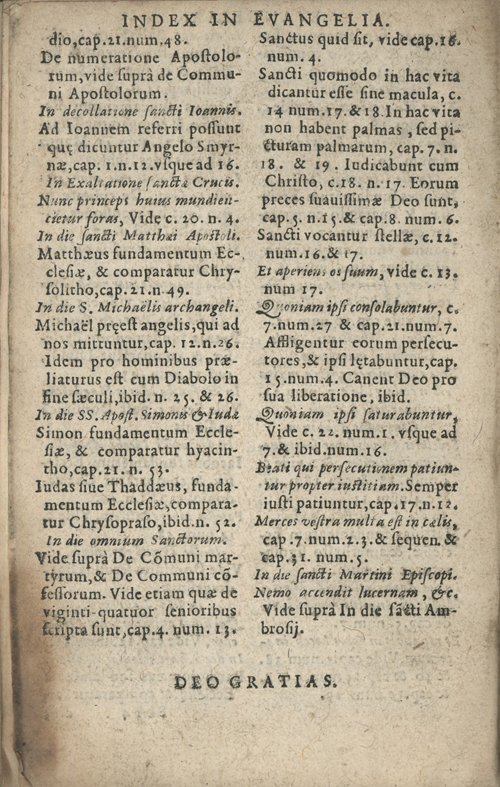 In sacram beati Ioannis Apostoli and Evangelistae Apocalypsin Commentarii by Francisci Riberae, Presbyteri Societatis Iesu, 1602 edition in Latin - read online free