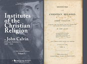 Institutes of the Christian Religion by John Calvin (1840 Edition in 2 Volumes)