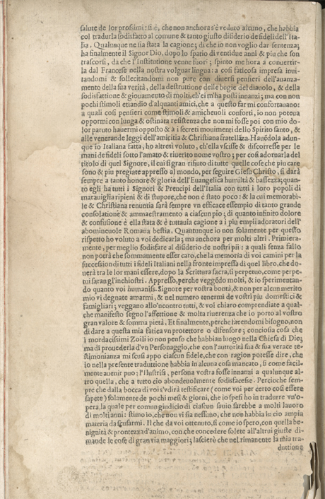 Institutione della Religion Christiana di Giovanni Calvino, edizione 1557 in Italiano tradotta per Giulio Cesare Paschali