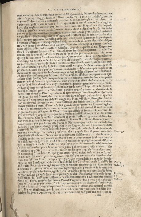 Institutione della Religion Christiana di Giovanni Calvino, edizione 1557 in Italiano tradotta per Giulio Cesare Paschali