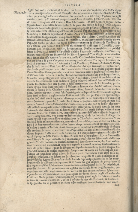 Institutione della Religion Christiana di Giovanni Calvino, edizione 1557 in Italiano tradotta per Giulio Cesare Paschali