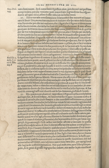Institutione della Religion Christiana di Giovanni Calvino, edizione 1557 in Italiano tradotta per Giulio Cesare Paschali