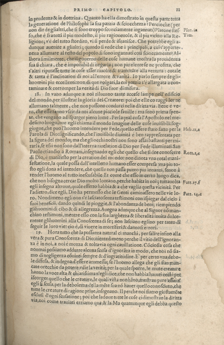 Institutione della Religion Christiana di Giovanni Calvino, edizione 1557 in Italiano tradotta per Giulio Cesare Paschali