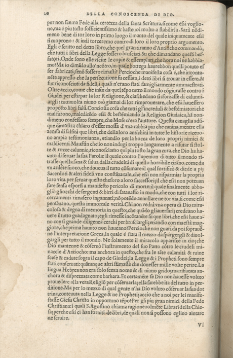 Institutione della Religion Christiana di Giovanni Calvino, edizione 1557 in Italiano tradotta per Giulio Cesare Paschali
