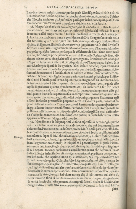 Institutione della Religion Christiana di Giovanni Calvino, edizione 1557 in Italiano tradotta per Giulio Cesare Paschali