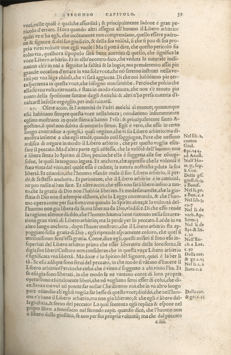 Institutione della Religion Christiana di Giovanni Calvino, edizione 1557 in Italiano tradotta per Giulio Cesare Paschali