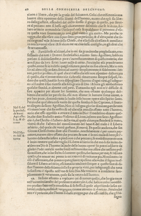 Institutione della Religion Christiana di Giovanni Calvino, edizione 1557 in Italiano tradotta per Giulio Cesare Paschali