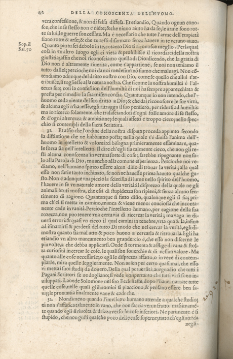 Institutione della Religion Christiana di Giovanni Calvino, edizione 1557 in Italiano tradotta per Giulio Cesare Paschali