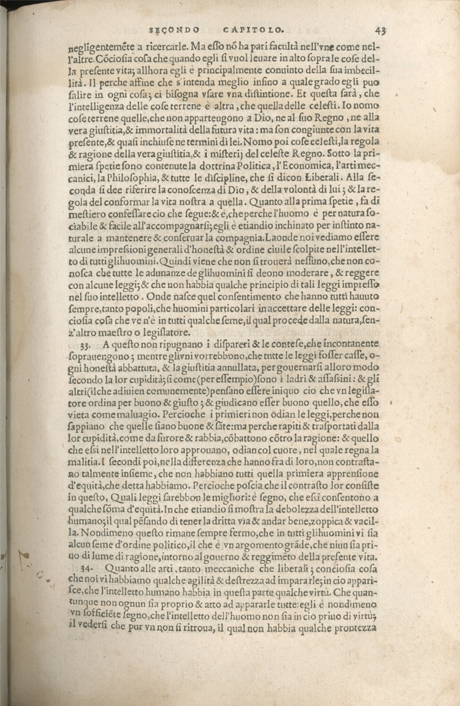 Institutione della Religion Christiana di Giovanni Calvino, edizione 1557 in Italiano tradotta per Giulio Cesare Paschali