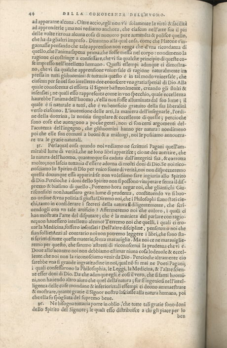 Institutione della Religion Christiana di Giovanni Calvino, edizione 1557 in Italiano tradotta per Giulio Cesare Paschali