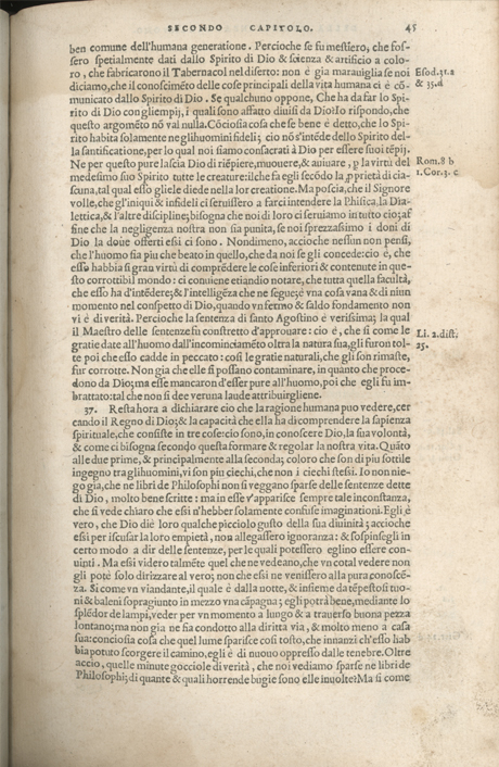 Institutione della Religion Christiana di Giovanni Calvino, edizione 1557 in Italiano tradotta per Giulio Cesare Paschali