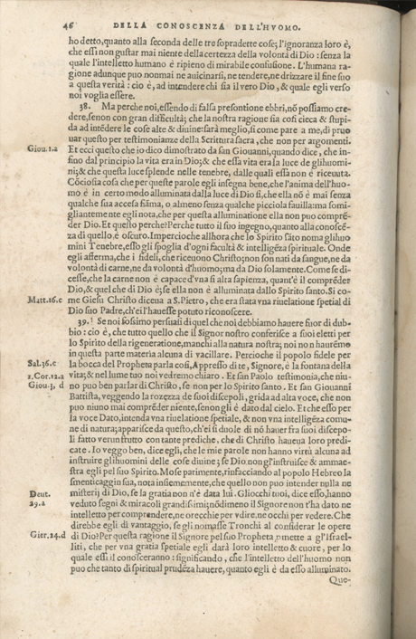 Institutione della Religion Christiana di Giovanni Calvino, edizione 1557 in Italiano tradotta per Giulio Cesare Paschali