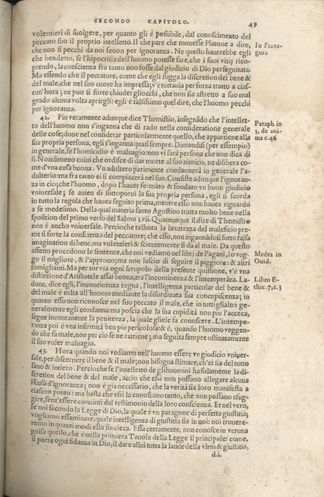Institutione della Religion Christiana di Giovanni Calvino, edizione 1557 in Italiano tradotta per Giulio Cesare Paschali