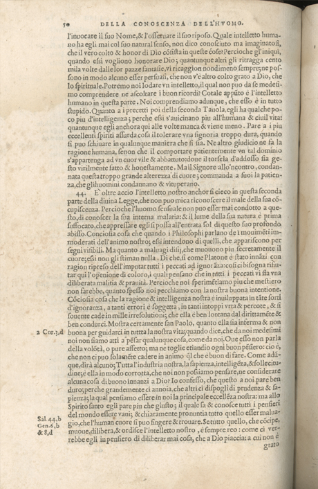 Institutione della Religion Christiana di Giovanni Calvino, edizione 1557 in Italiano tradotta per Giulio Cesare Paschali