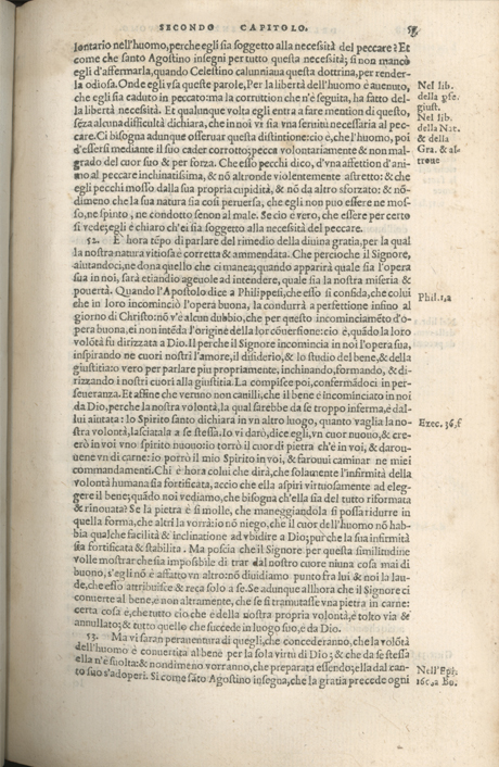 Institutione della Religion Christiana di Giovanni Calvino, edizione 1557 in Italiano tradotta per Giulio Cesare Paschali