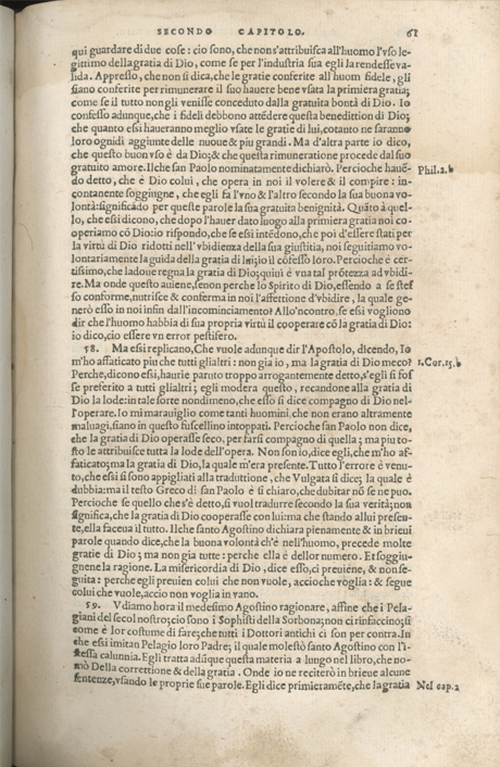 Institutione della Religion Christiana di Giovanni Calvino, edizione 1557 in Italiano tradotta per Giulio Cesare Paschali