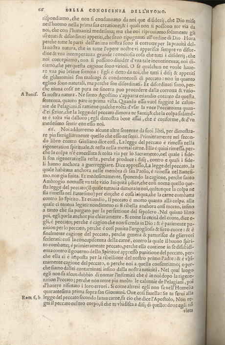 Institutione della Religion Christiana di Giovanni Calvino, edizione 1557 in Italiano tradotta per Giulio Cesare Paschali