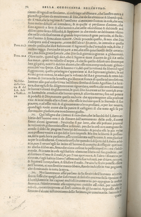 Institutione della Religion Christiana di Giovanni Calvino, edizione 1557 in Italiano tradotta per Giulio Cesare Paschali
