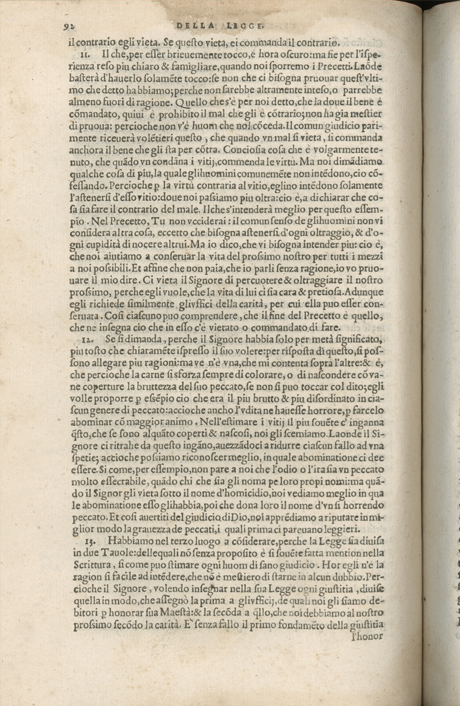 Institutione della Religion Christiana di Giovanni Calvino, edizione 1557 in Italiano tradotta per Giulio Cesare Paschali